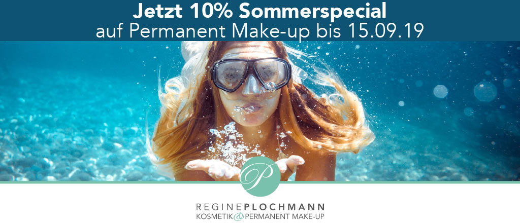 10 % Sommerspecial Permanent Make-up Plochmann Kosmetik Starnberg