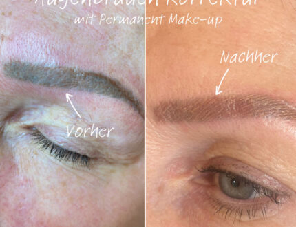 Korrektur Permanent Make-up Augenbrauen München Starnberg